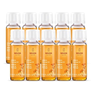 image:imageWeleda Arnica Muscle Massage Oil 34 Fluid Ounce Plant Rich Massage Oil with Birch Sunflower and Olive OilsMuscle MassageArnica