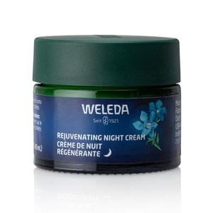 image:imageWeleda Face Care Plumping Night Cream Plant Rich Moisturizer with Pomegranate and Maca Root PeptidesBlue Gentian
