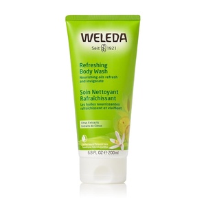 image:imageWeleda Refreshing Citrus Body Wash 68 Fluid Ounce Gentle Plant Rich Cleanser with Lemon Peel and Sesame Seed Oils