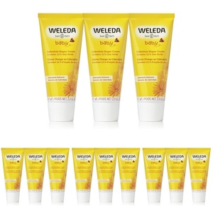 image:imageWeleda Baby Calendula Diaper Cream Plant Rich Protection with Calendula Chamomile Sweet Almond Oil Lanolin and Zinc Oxide 28 Ounce Pack of 12